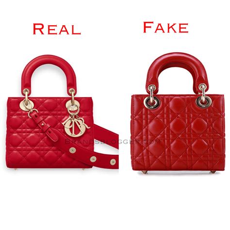 how to spot a fake lady dior bag|dior bag identification.